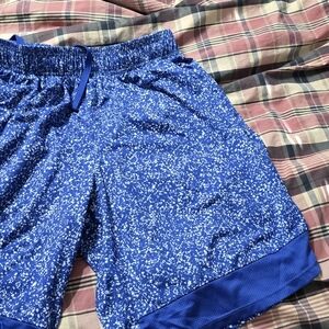 Under Armour Blue Athletic Shorts / Very Gently Used.